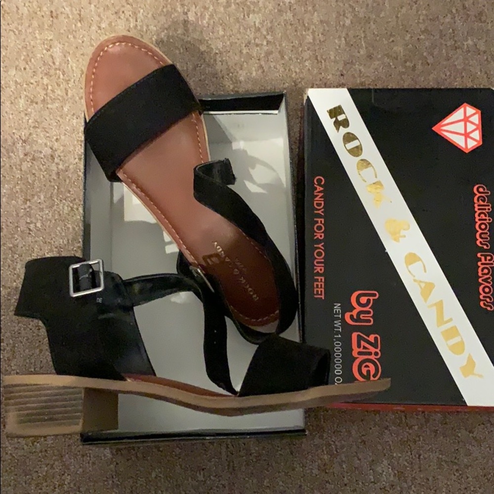 Rock and Candy sandals. Like new. Size 10